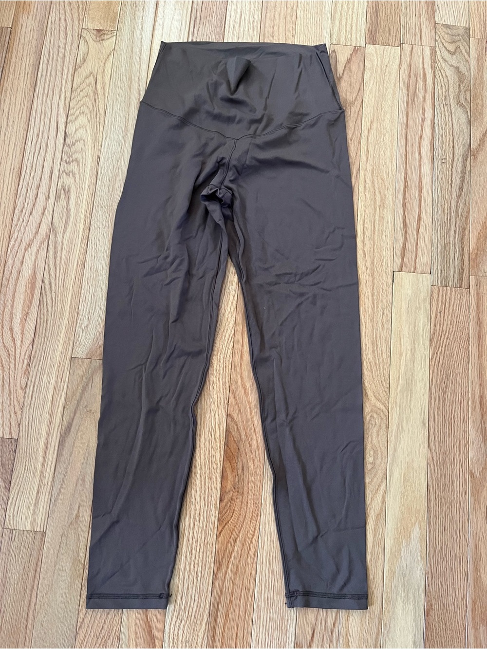 Offline By Aerie 7/8 Chocolate Brown Leggings Medium Earthy Minimalist Pilates